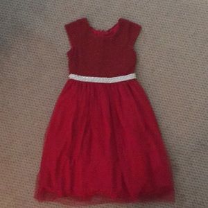 Girls Red Dress